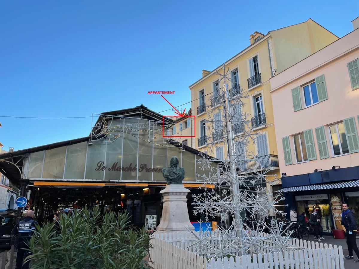 Nice Renting - Massena - Loft - Heart Of Vieil Antibes - The Market With Sea View Exterior foto